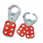 MLH5 Steel Lockout Hasp in Red, 25mm Dia Jaws