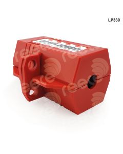 Plug Lockout, Small, Red, 50mm x 50mm x 90mm