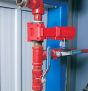 Ball valve fits size 9.5mm to 31.5mm RED